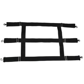 tinkare Stall Guard for Horse Stable Gate with Adjustable Straps and 2" Nylon Webbing Allow Air Flow