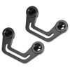 Pair A Pillar Windshield Light Mounting Bracket Replacement for Jeep