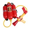 GracesDawn Fireman Toys Backpack Watergun Blaster Extinguisher with Nozzle and