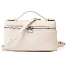 Crossbody Purse for Women,Clutch Purse Shoulder Bag,Pu Leather Cellphone Purse,Shoulder Handbag Wallet for Wome (White)