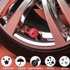 MEAJOO 4PCS Dice Tire Valve Stem Caps, Wheels Tire Air