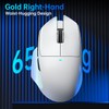 ATTACK SHARK V6 Wireless Gaming Mouse with RGB Charging Dock,