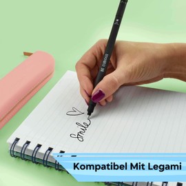 DealKits Erasable Refills, Compatible with Legami, [Pack of 14], Erasable Rollerball Pen for Legami Pens, Cartridges for Legami Erasable Pens, Pen Tip 0.7 mm, Height 13 cm