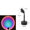Sunset Projection Led Light, Rainbow Floor Stand Modern Lamp Night
