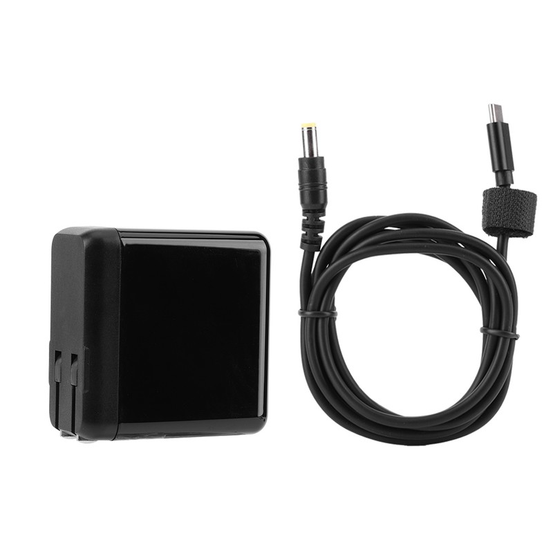 Power Adapter PD45W Fast Charging TypeC to DC5525 Data Cable
