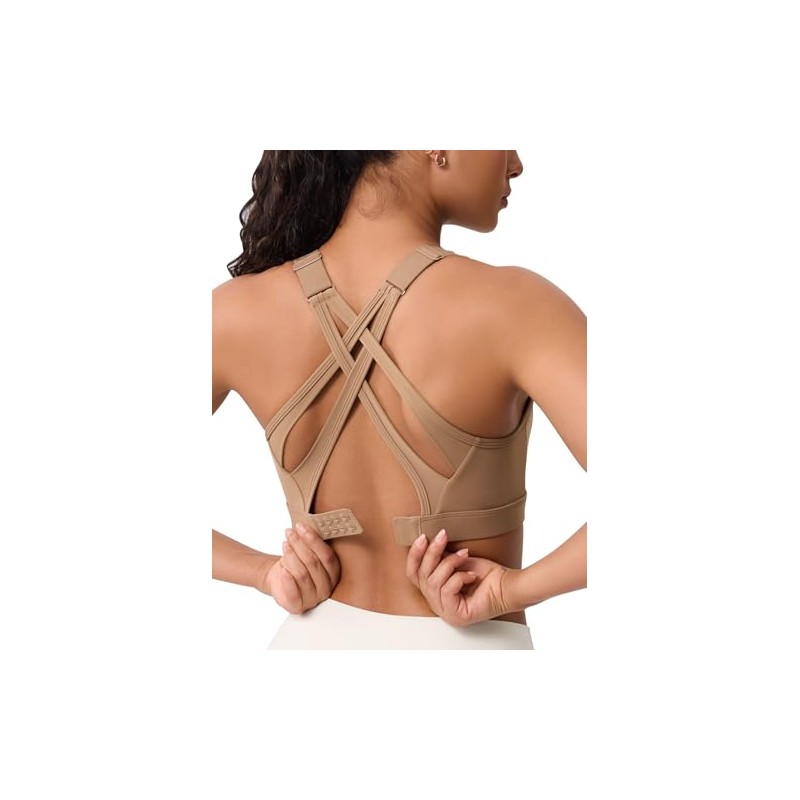 High Impact Sports Bra for Women – High Support Molded