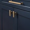 FURNIWARE Pack of 10 Drawer Pulls Champagne Bronze 96mm(3.75 Inch)