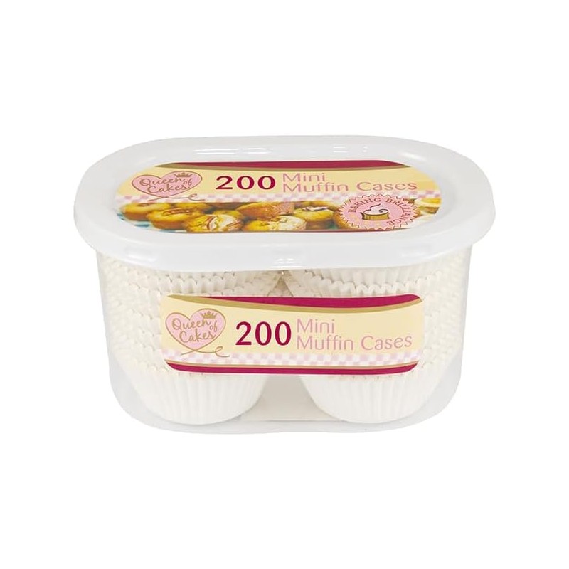 HiFEN® Mini Muffin Cases Greaseproof Baking Cups Oven-Safe, Disposable Liners