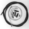 Gemtte Bicycle Brake Cable Set, 2 Sets Bowden Cable Universal
