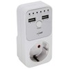 revolt Timer Socket: Set of 4 Digital Dual USB &