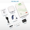 Enjoyee Hearing Aids for Seniors, Rechargeable Hearing Amplifier with Noise