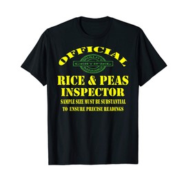 Jamaican Dish Rice And Peas Vegan Food Lover Funny Saying T-Shirt