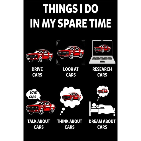 Things I Do In My Spare Time Journal: Funny Car