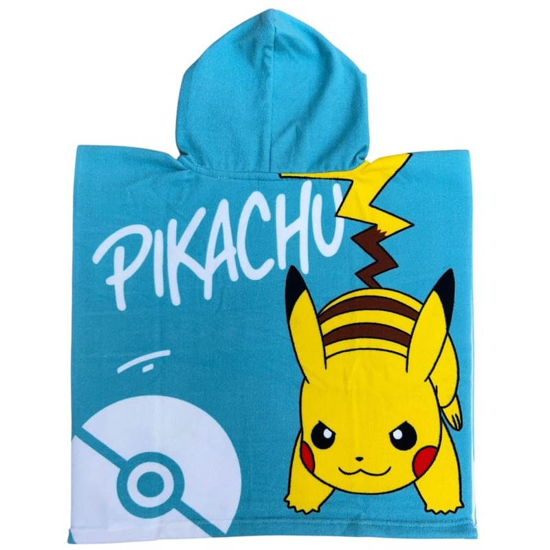 CARTOON Beach Poncho Bathrobe for Children Size 55 x 110