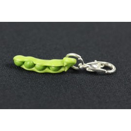 Miniblings Pea Pod Vegetables Charm Pendant Bracelet Food Cawaiii