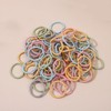 liuchanghe Pack of 100 Girls Hair Bobbles Elastic Hair Bobbles
