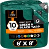 Heavy Duty Poly Tarp - 6' X 8' - 10