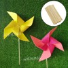 HAIKING Bamboo Dowel Rods, 100 PCS Round Unfinished Wooden Craft