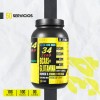 Aminoácidos Bcaas + Glutamina 34 Zero 1kg Varios Sabores