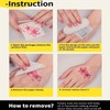 10-Piece Aesthetic Koi Fish Tattoo Sticker Set - Temporary Body