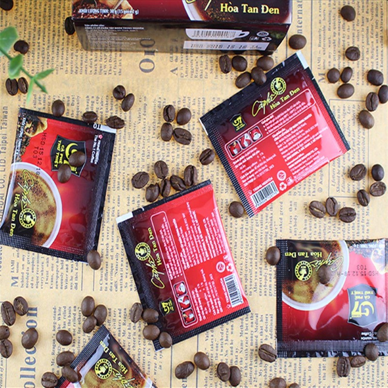 Net Weight 30g (0.066LB) Vietnam Instant G7 Coffee 100% Original
