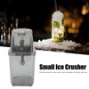 Manual Ice Crusher, Small Portable Shaver Ice Machine Hand Operated