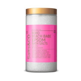Salts & Co Boho Beach Babe Scented Epsom Bath Salts 1KG