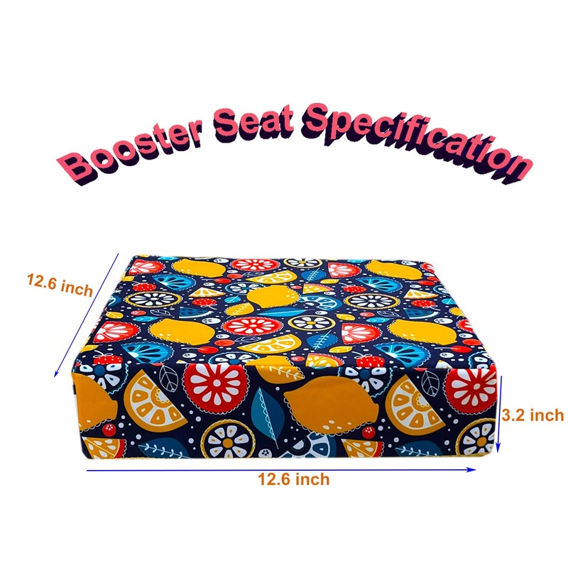 MEALOAYO Toddler Booster Seats for Kitchen Chair with Double Safer