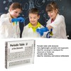 Vcedas Periodic Table with Real Elements Inside, Clear Acrylic, Ergonomic