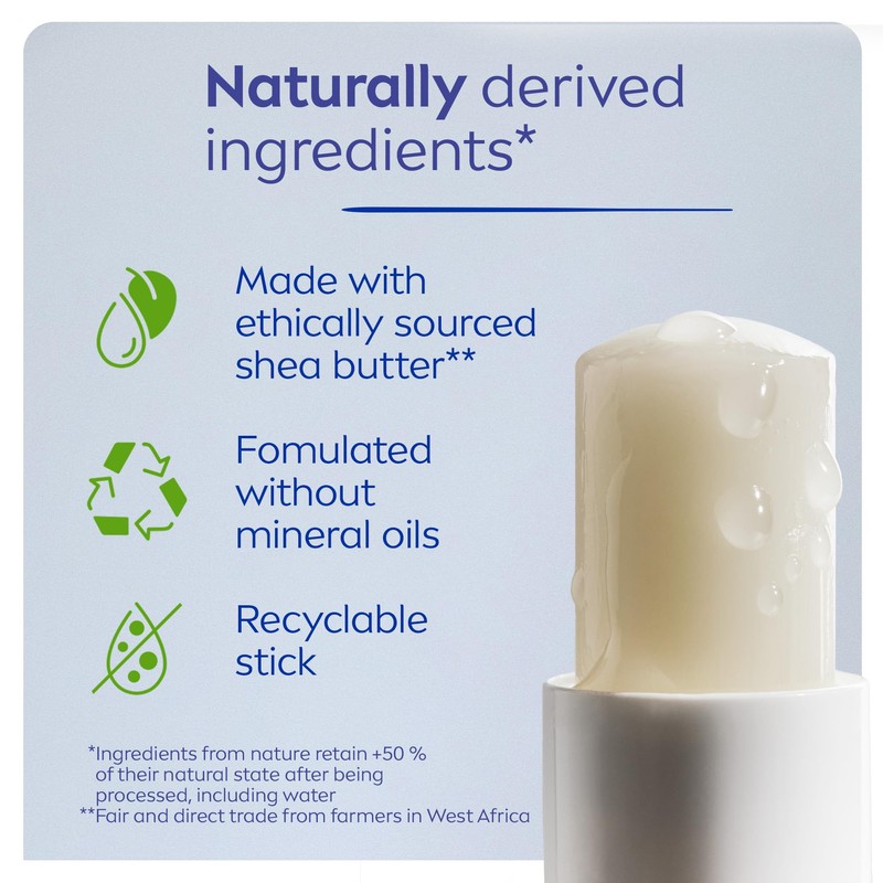 NIVEA MEN Active Lip Balm, (2 X 4.8g) | Made