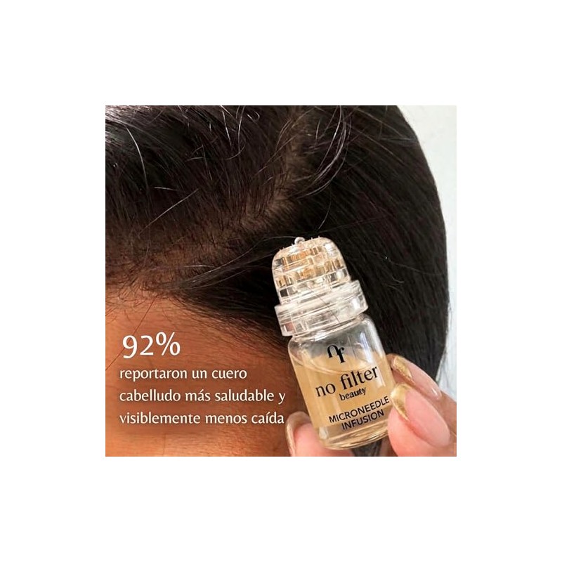 No Filter Beauty Kit de Microinfusión Capilar Hair Growth para
