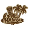 Hawaii Wood Engraved Fridge Magnet Souvenir Gift