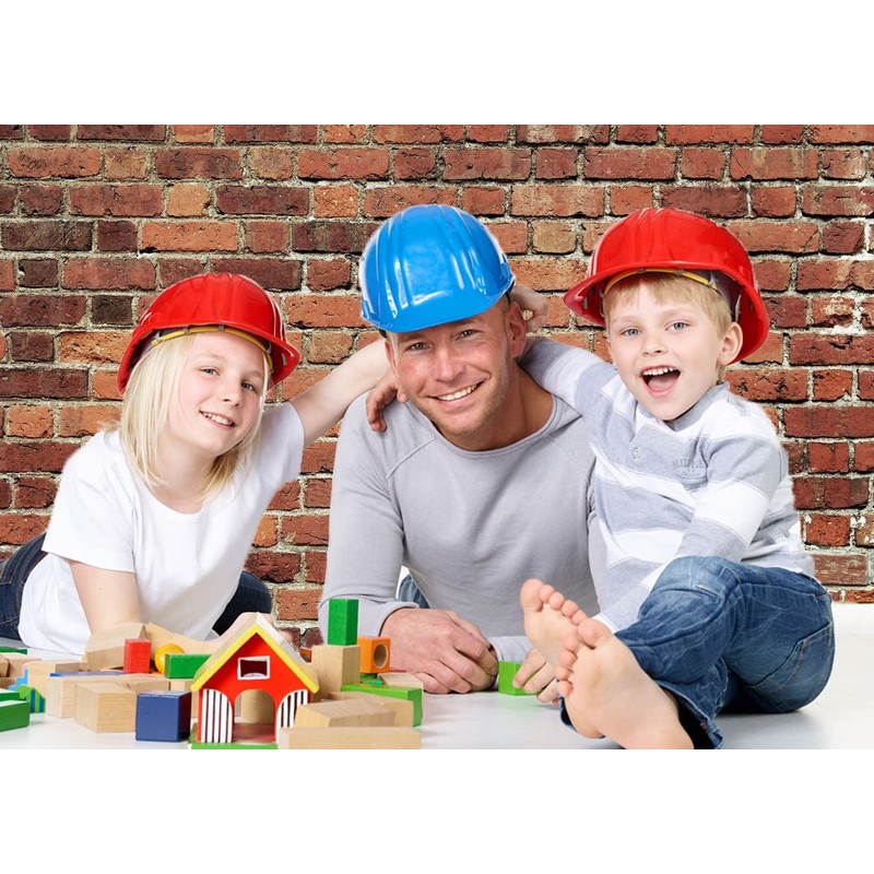 AIIKES 8X6FT Red Brick Wall Photography Backdrop Thin Vinyl Photo