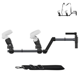 CBDYWVR VR Gun Stock for Meta Quest 2, Compatible with Quest 2 Controller Grips for Enhanced Stability and Control, Magnetic Stock Rifle Adapter