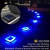 Lacasa Blue Solar Deck Lights 4 Pack, Dusk to Dawn
