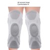 Knee Compression Sleeve Support with Patella Pad Side Stabilizers Compression