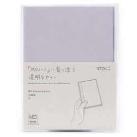 MD Papier Midori Japan Notebook Transparent Cover Plastic Cover - A6