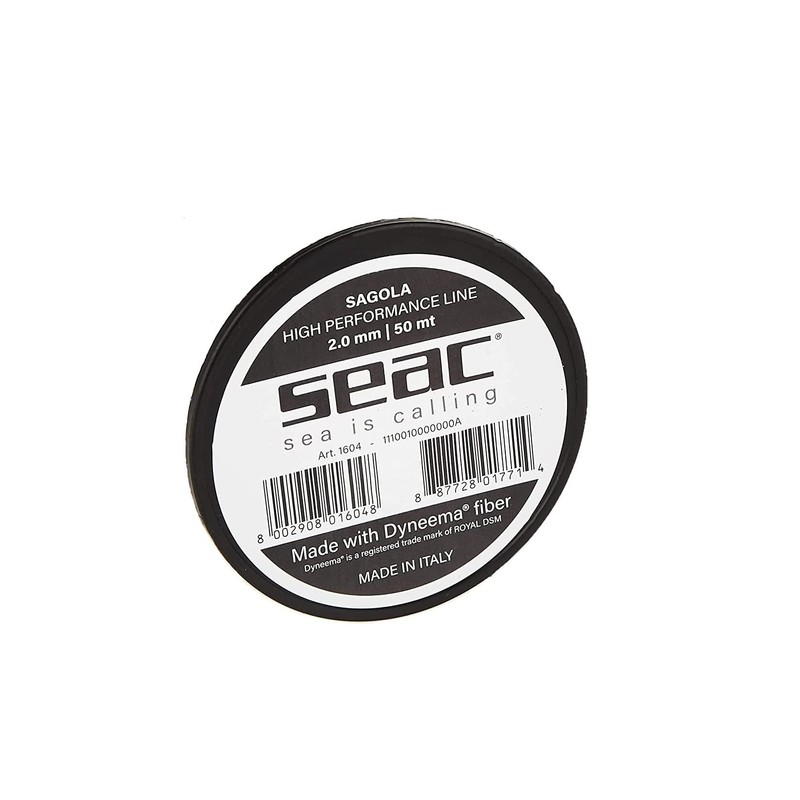 Seac Dyneema Core, Hochleistungs-Harpunenleine, hergestellt in Italien