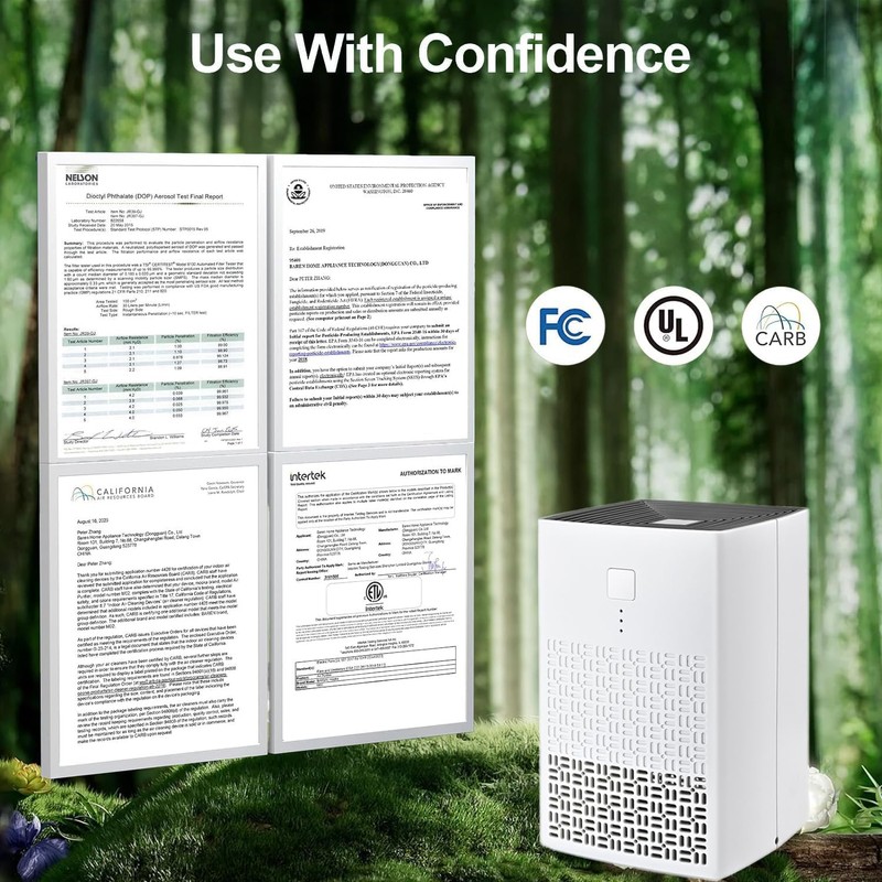 EXECCZO AM120 Air Purifier Replacement Filter, 3-In-1 Activated Carbon Filters