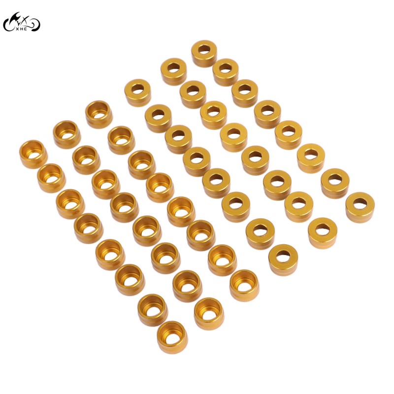 Unbranded Gold Motor Engine Transmission Bolt Kit For Harley Touring