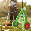 String Trimmer Support Wheels, Adjustable Support Wheels Auxiliary Wheels, Weed