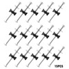 laffoonparts 15Pcs Trampoline Screws, Trampoline Stabilization Tool, Steel Trampoline Screw