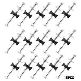 laffoonparts 15Pcs Trampoline Screws, Trampoline Stabilization Tool, Steel Trampoline Screw Set for Stabilization and Reinforcement