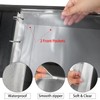 LLi Cufite 3 Rings Check Binder for End-Stub Deskbook Checks,