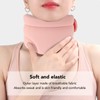 Collarín, Collarín Cervical Ajustable Ergonómico para Mujeres para Dormir (Rosado)