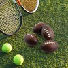 4Pcs Mini Foam Footballs Brown Football Stress Ball Squishy Football