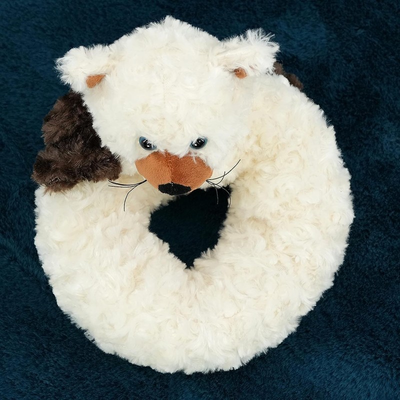 Novelty Dog Cat Design Soft Micro Fleece Draught Draft Excluder