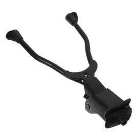 SUPVOX 1pc Double Leg Holder Bike Kickstand Black Support for Mountain Bikes Over Easy Install Parking Rack Foot Brace Kick Stand