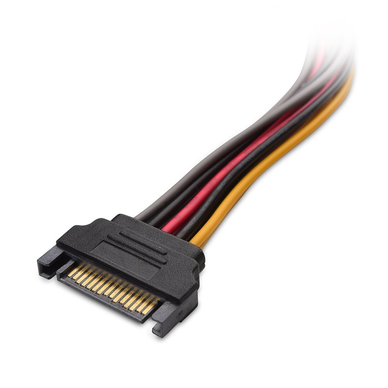 Cable Matters 3-Pack 15 Pin SATA Power Splitter Cable 8