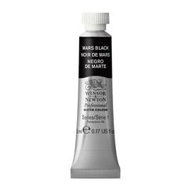 Winsor & Newton W&N Professional Water Colour 5ML 386 March Based Paint, Mars Black, 5 ml (Pack of 1)